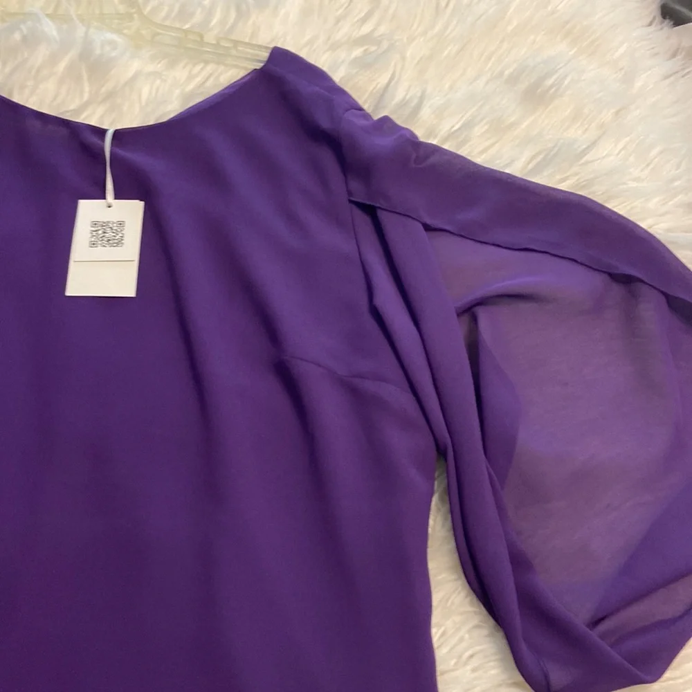 Grace Karin Women’s Dress size XXL long 37” bust 42/44” beautiful purple color